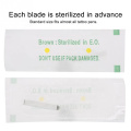 14 16 18 Pin U Shape Tattoo Needles Permanent Makeup Eyebrow Embroidery Blade For 3D Microblading